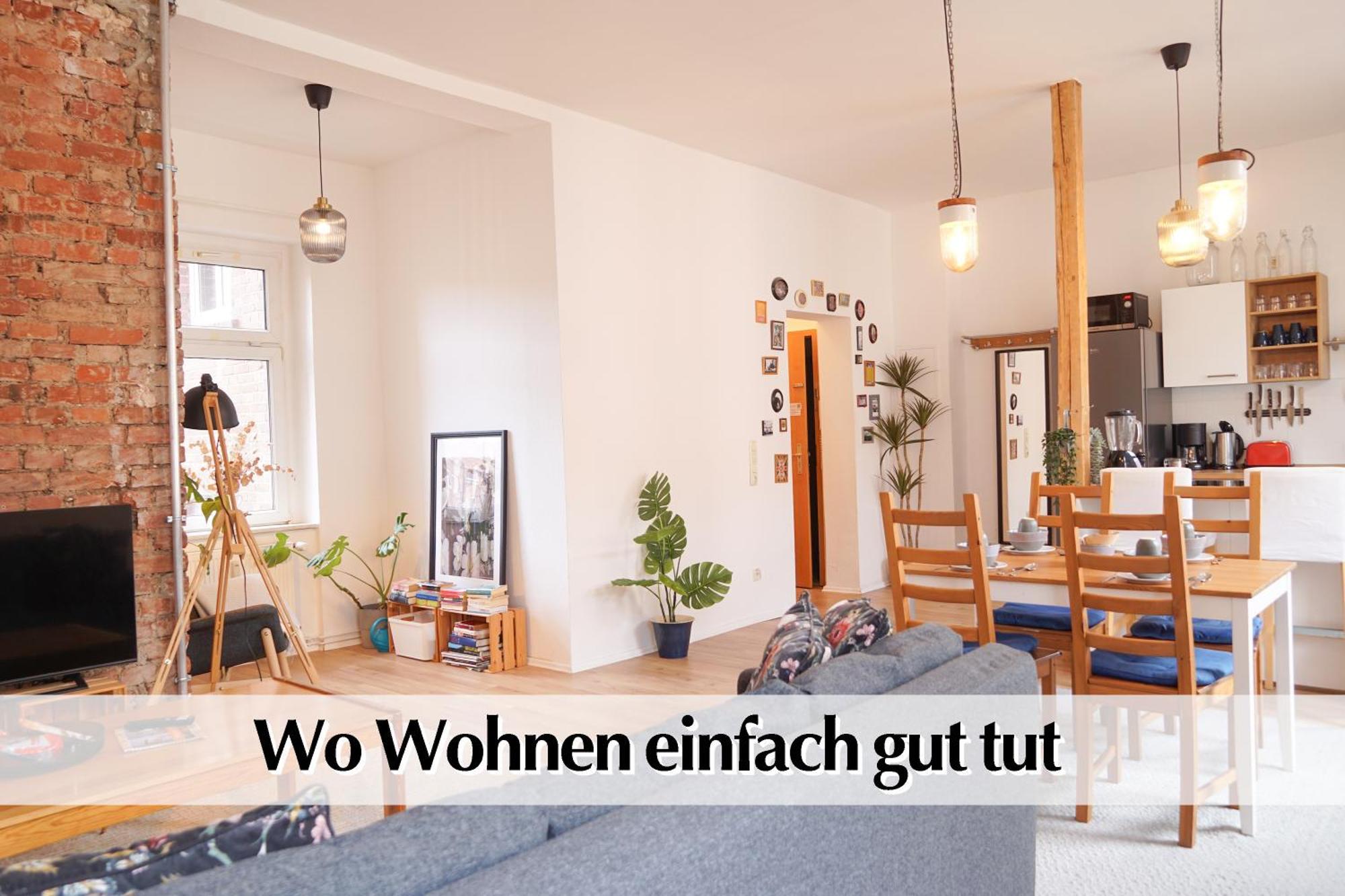 Appartement Helles Altbau-Loft Mit Kingsize Bett, Smart-Tv, Etc à Erfurt Extérieur photo