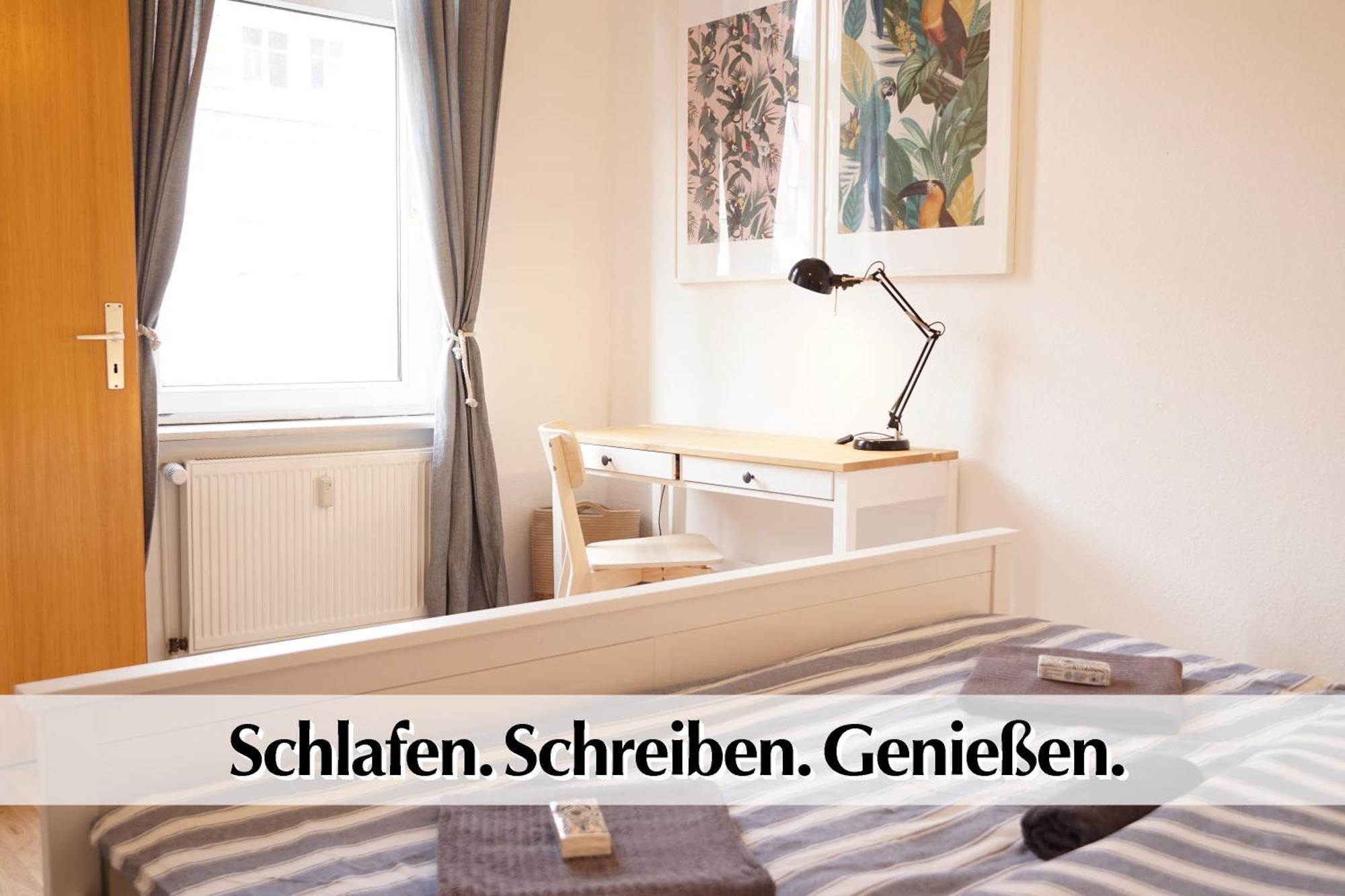 Appartement Helles Altbau-Loft Mit Kingsize Bett, Smart-Tv, Etc à Erfurt Extérieur photo